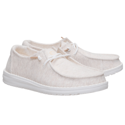 Hey Dude Women's Wendy Stretch Jersey - Oatmeal