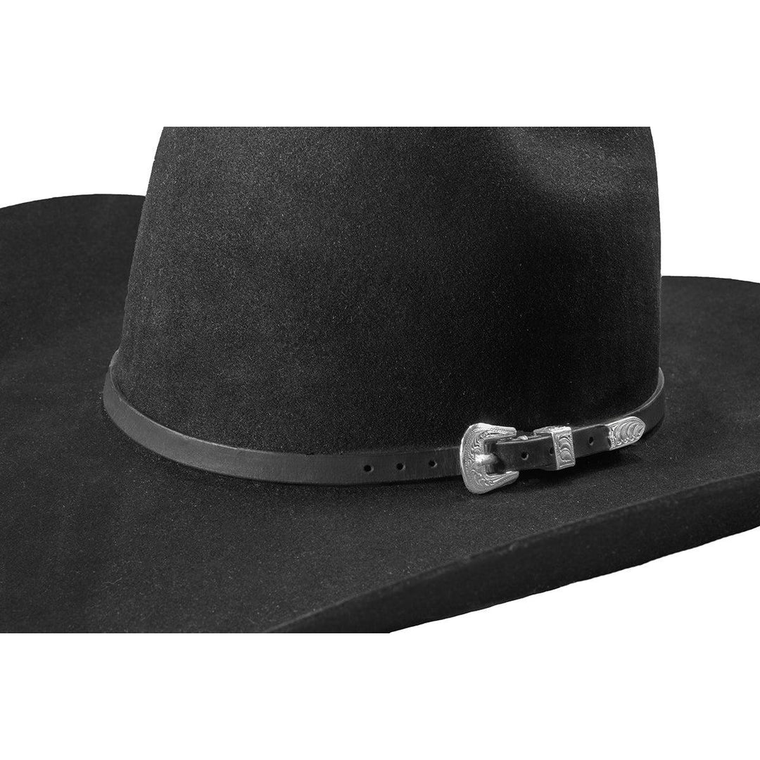 Twister Smooth Hat Band- Black