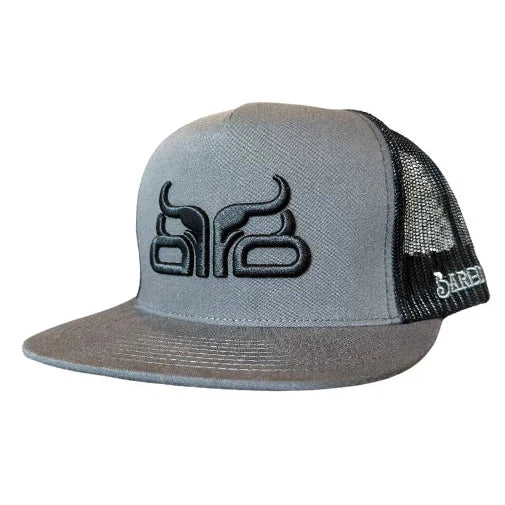 Baredown Brand Roan Flat Cap - Grey/Black - Irvine Tack & Western Wear