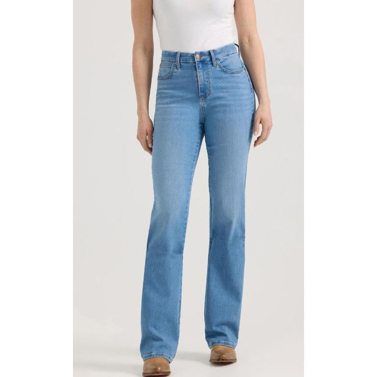 Wrangler Women's Bespoke High Rise Bootcut Jean- Palmer