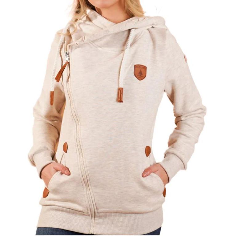 Wanakome Athena Asymmetic Full Zip Hoodie- Multiple Colours