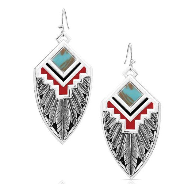 Montana Silversmiths Southwest Aura Earrings