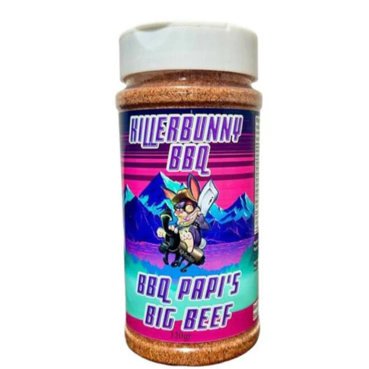 Killer Bunny BBQ Papi's Big Beef Rub - Irvine Tack & Western Wear