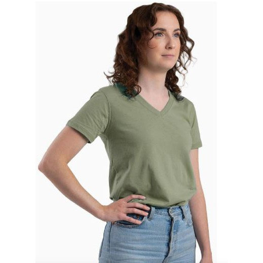 Berne Womens Performance V-Neck T-Shirt - Assorted Colours