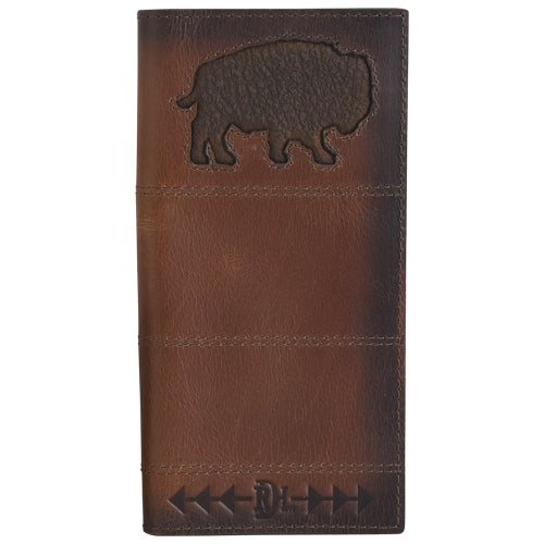 Red Dirt Hat Co Rodeo Waller with Raised Bison