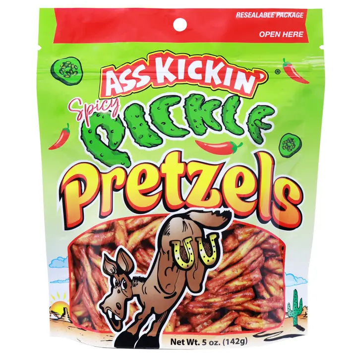 Southwest Specialty Ass Kickin Pickle Prezels- 5 oz