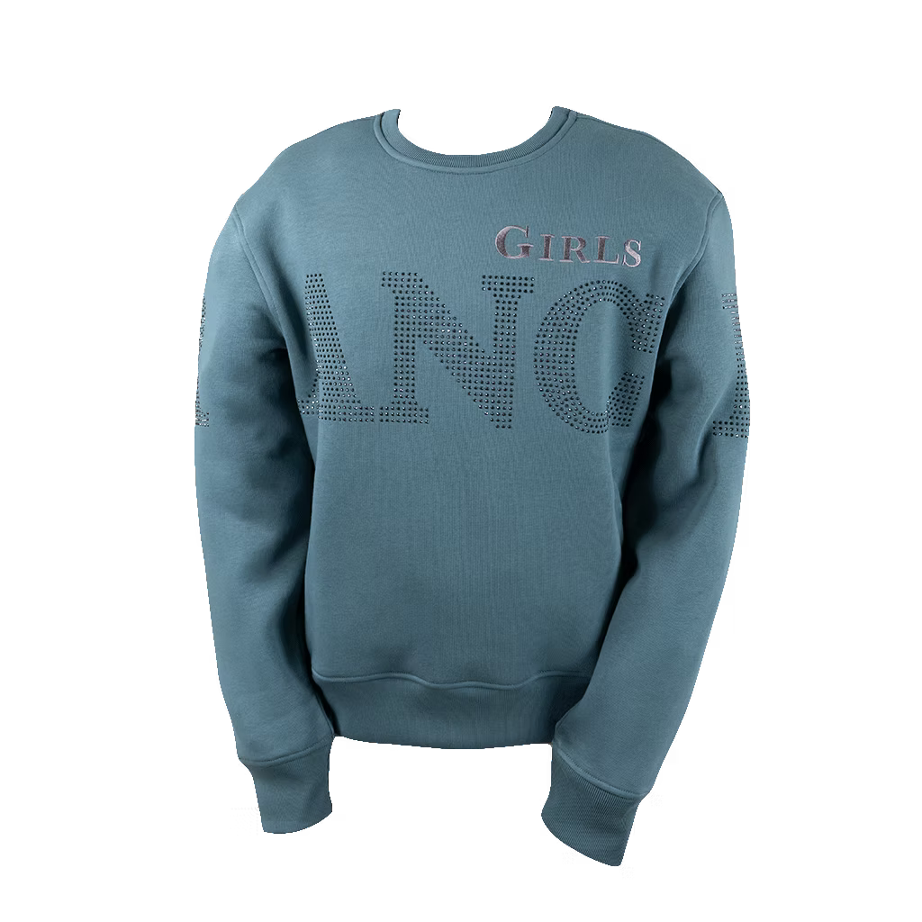RG Women's Roundneck Cameron Sweatshirt- Goblin Blue