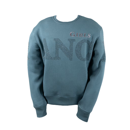 RG Women's Roundneck Cameron Sweatshirt- Goblin Blue