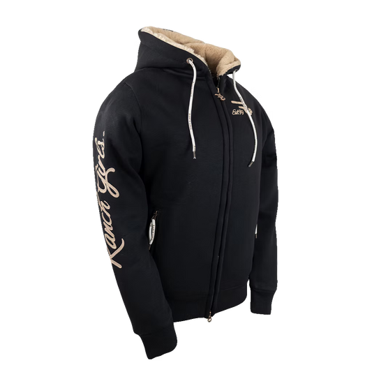 Ranch Girls Long Sleeve Teddy Sweatshirt Susie Jacket- Black