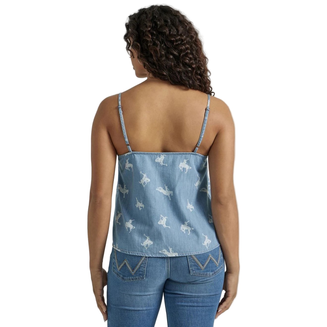 Wrangler Women's Denim Buck Tank Top