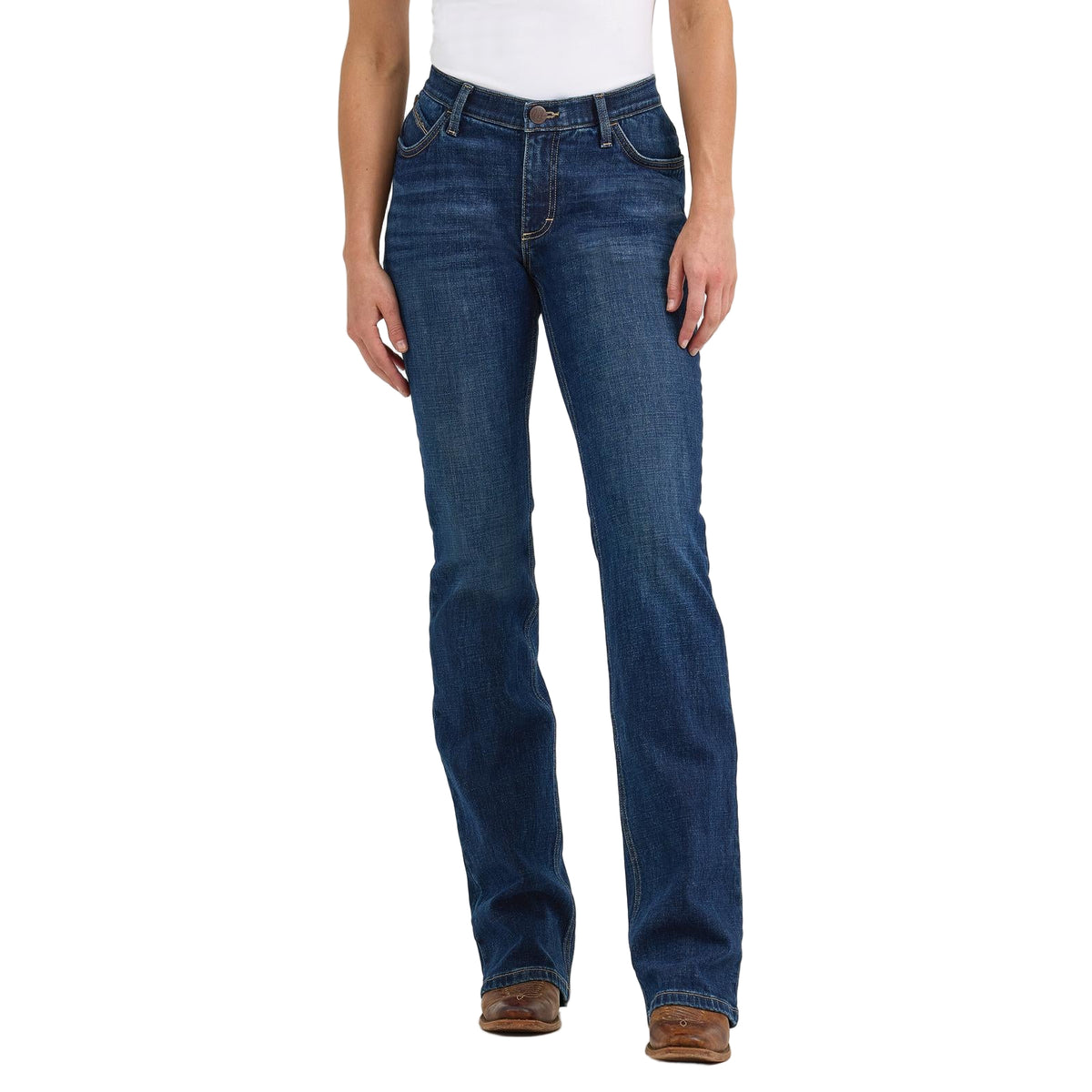 Wrangler Women's Ultimate Willow Riding Mid Rise Jean - Andrea - Irvine Tack & Western Wear