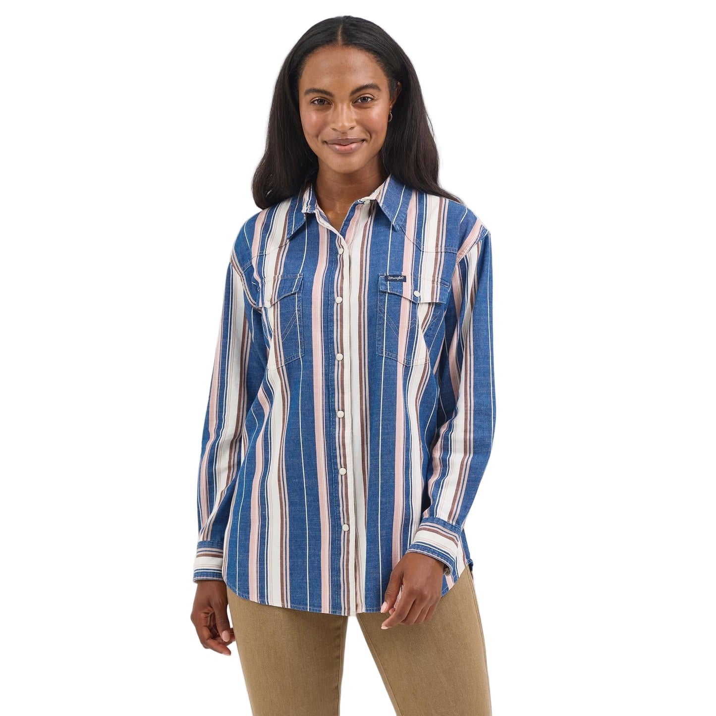 Wrangler Women's Retro Americana Shirt - Blue