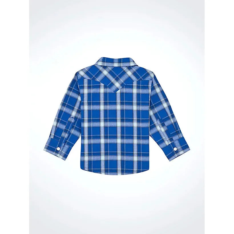 Wrangler Baby Boy Long Sleeve Shirt - Blue