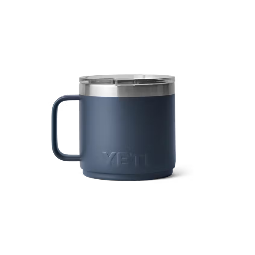 YETI Rambler 414 mL Stackable Mug with DuraSip Ceramic Lining - Navy