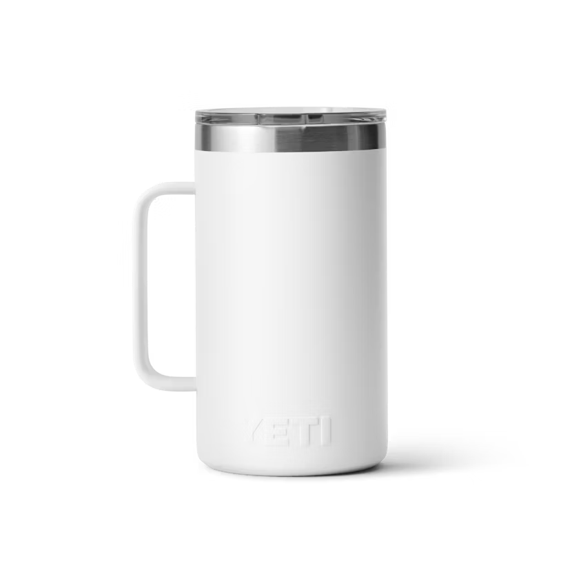 Yeti Rambler 710ml Mug w/Magslider Lid - White