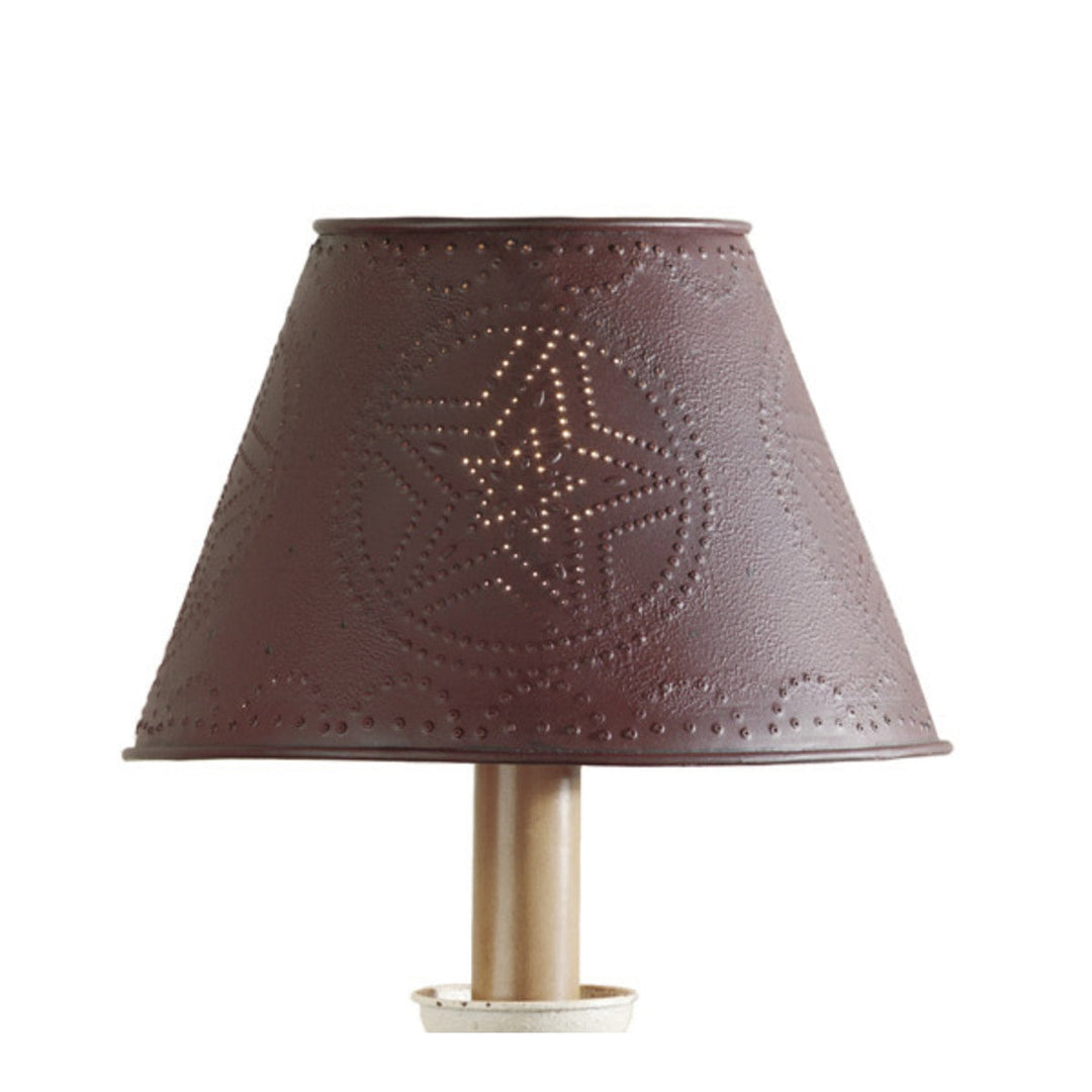 Metal Star Shade 6" - Red
