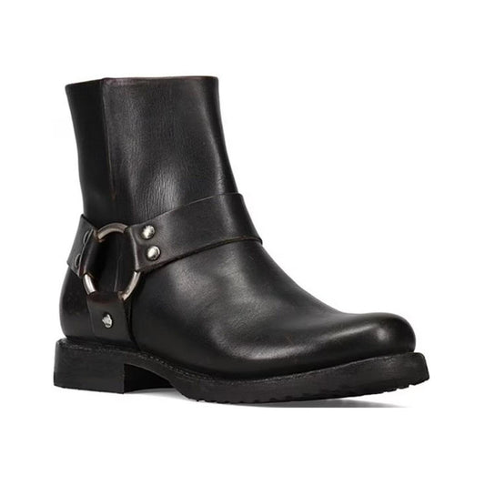 FRYE Veronica Flex Harness Short Boots - Black