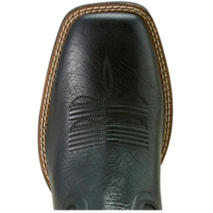 Ariat Men's Captivate Tall Performance Square Toe Western Boots- Black