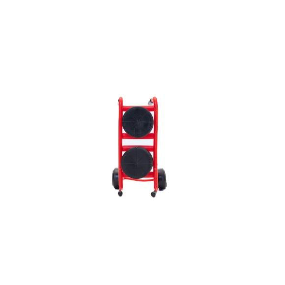 Little Buster Livestock Show Fan Stand - Red/Black
