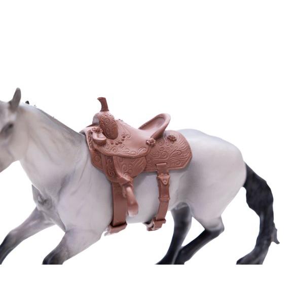 Little Buster Barrel Saddle & Bridle Cowgirl Barrel Racer Kit