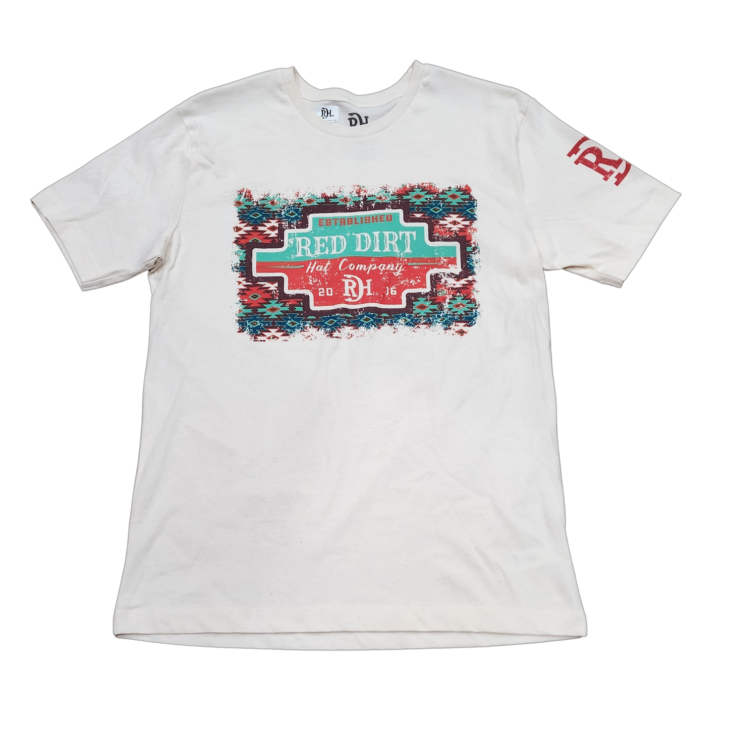 Red Dirt Hat Co. Unisex Taco Shop T-Shirt - Oatmeal