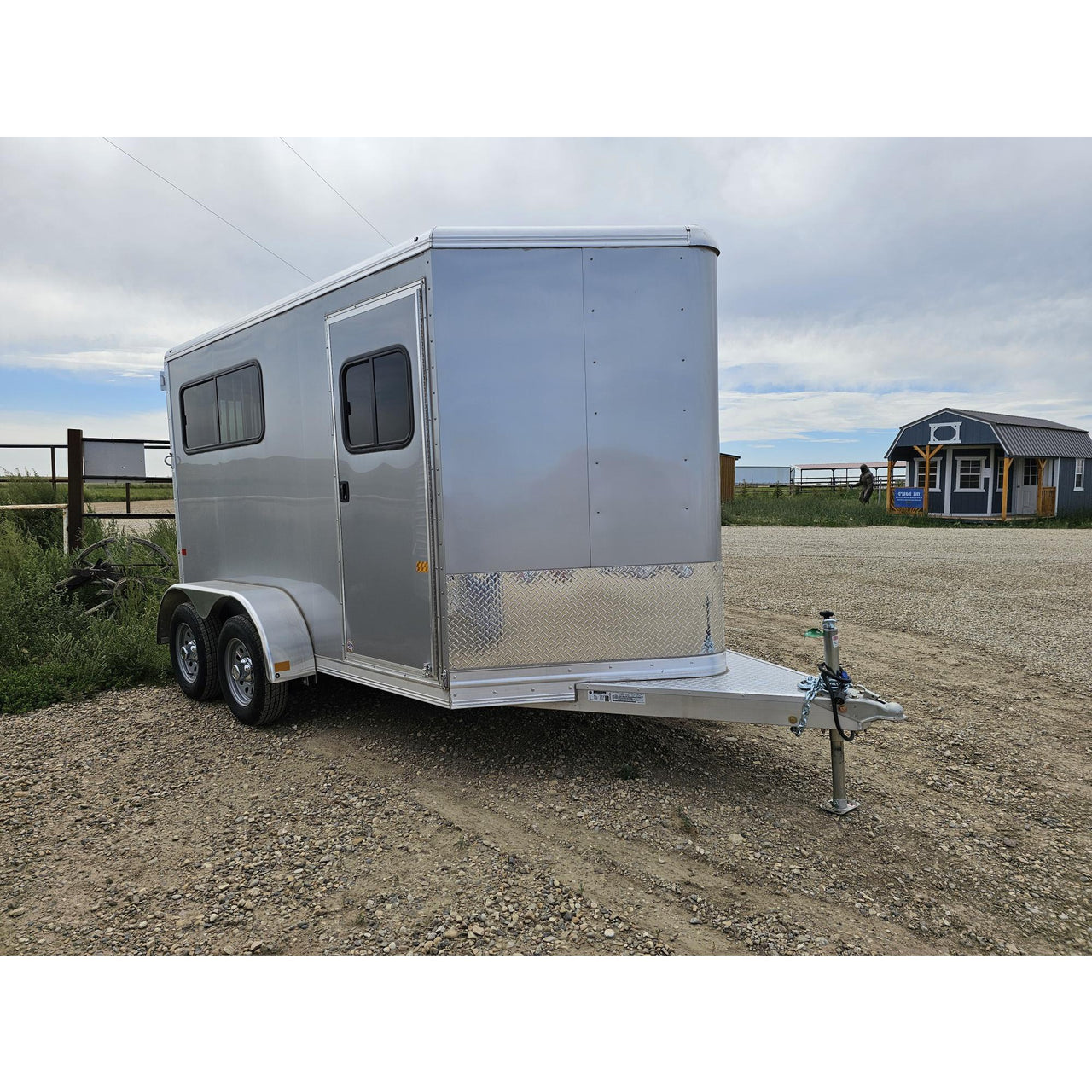 2025 High Country Strider Series Lite/Slant 2-Horse - Silver