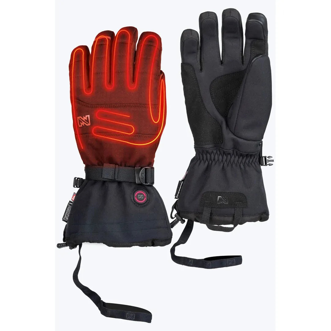 FieldSheer Women's Aerial Heated Snow Glove - Black