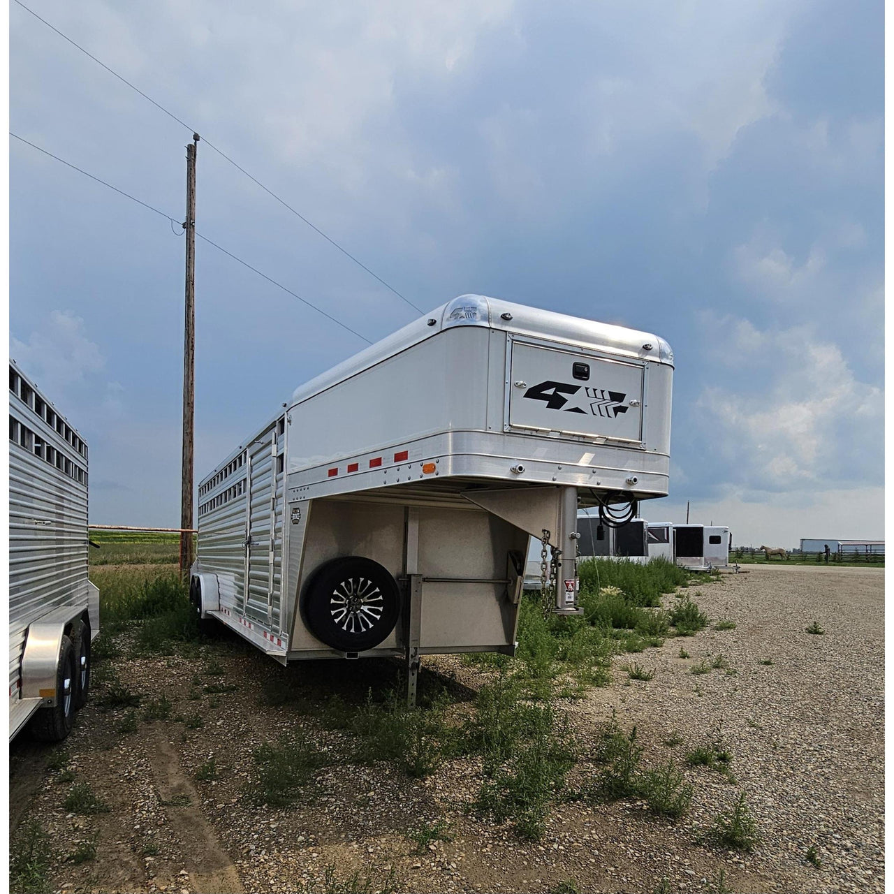 2025 4-Star 24' Stock Trailer