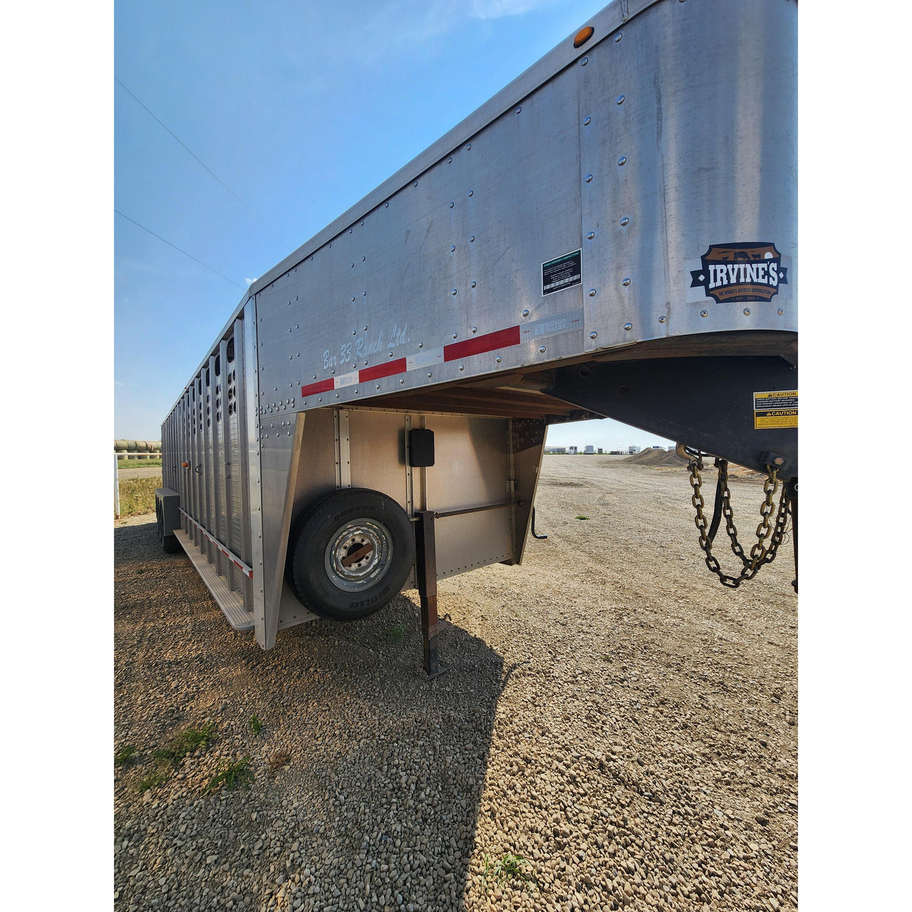 2016 Wilson 30' PSGN-5703T Stock Trailer