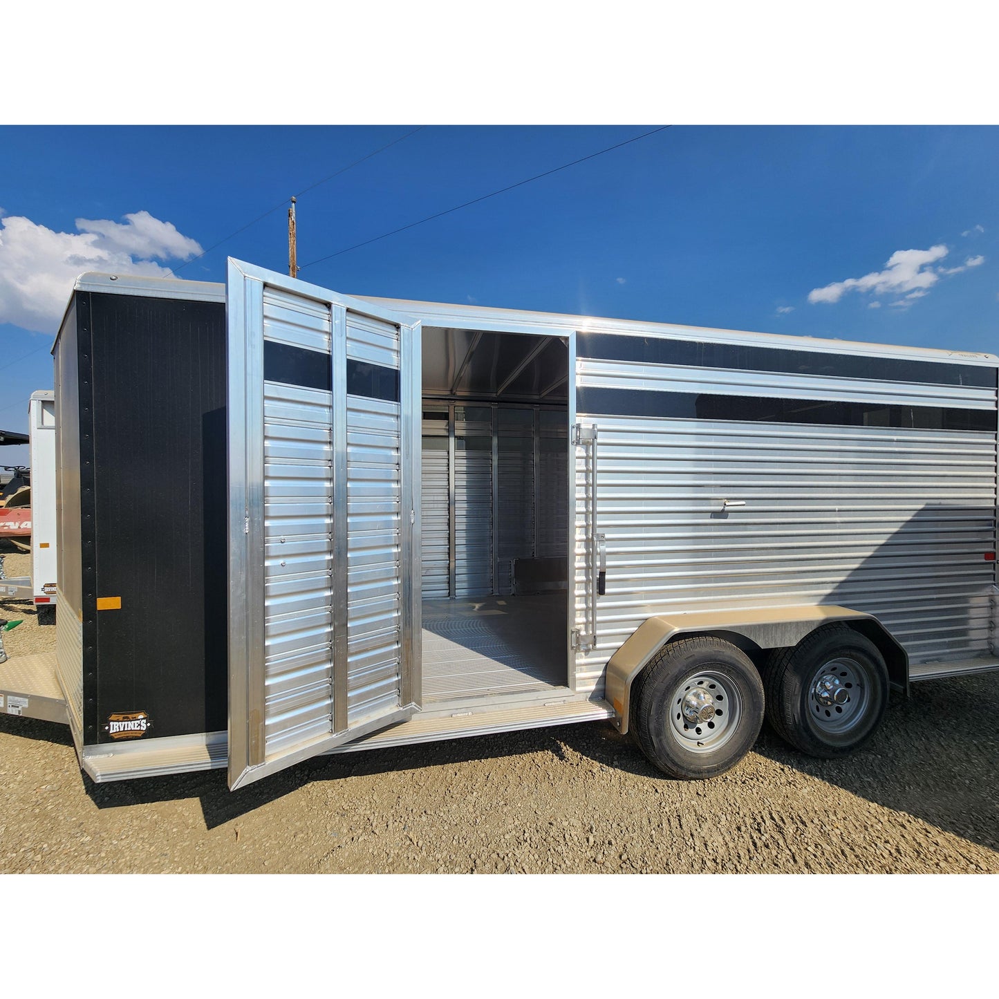 2026 18' 7" Frontier Livestock Trailer