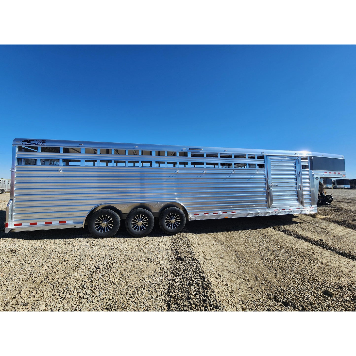 2026 4-STAR 30' Stock Trailer with Rolling Gate