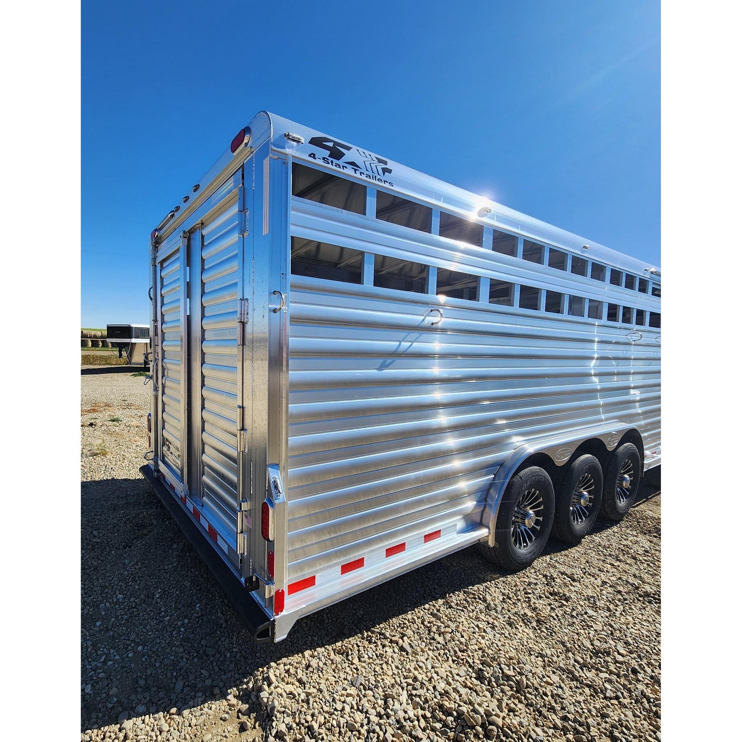 2026 4-STAR 30' Stock Trailer with Rolling Gate