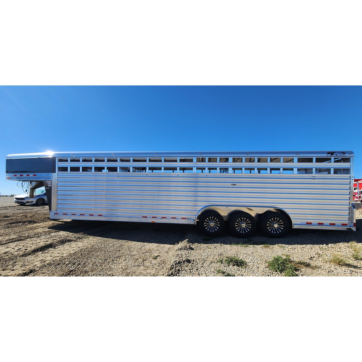 2026 4-STAR 30' Stock Trailer with Rolling Gate
