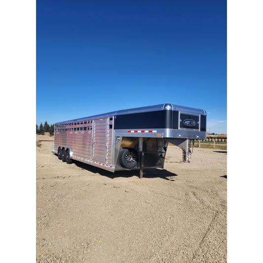 2026 4-STAR 30' Stock Trailer with Rolling Gate