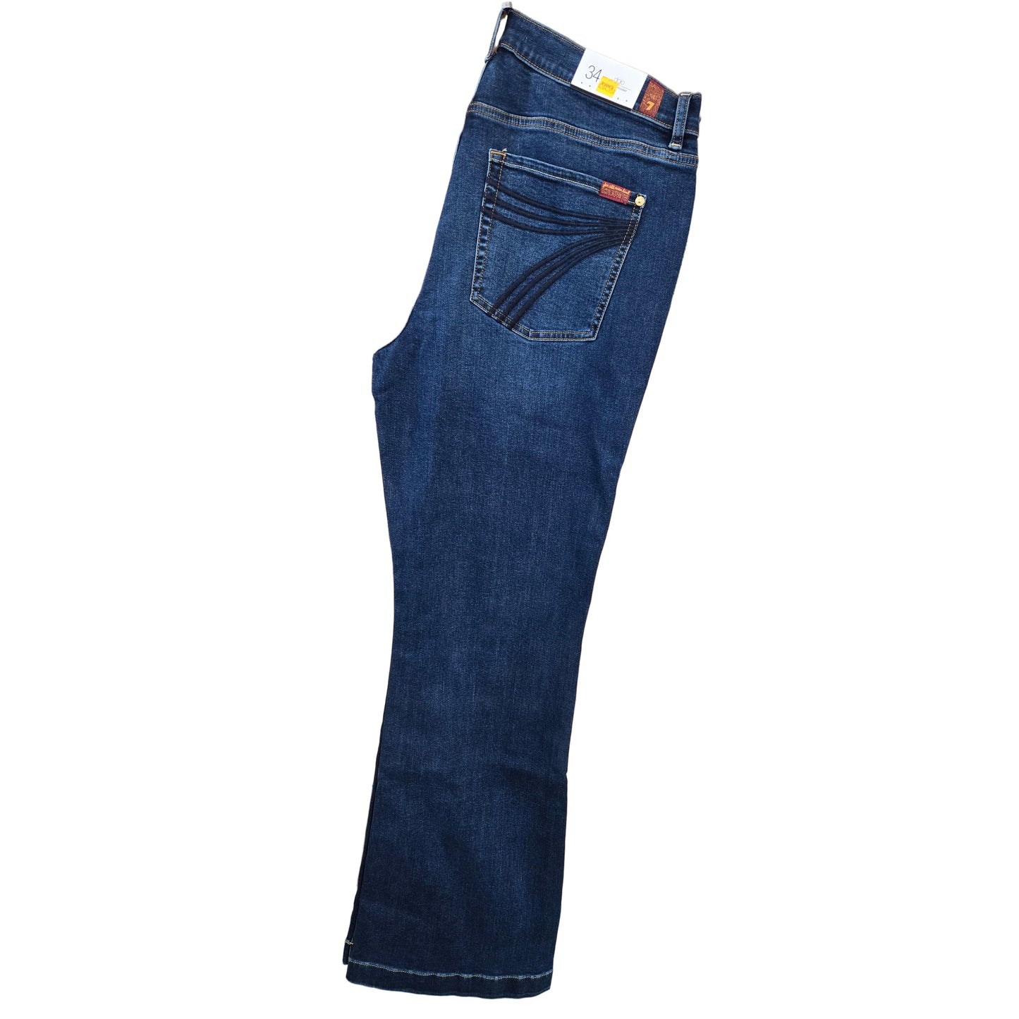 7 For All Mankind Dojo 36" - Medium Melrose Slim Illusion