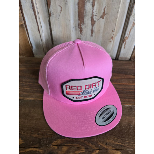 Red Dirt Hat Co.Ball Cap- Sundown Pink/Pink
