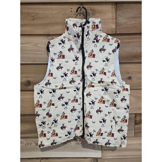 Front Porch Women's Vintage Cowboy Vest