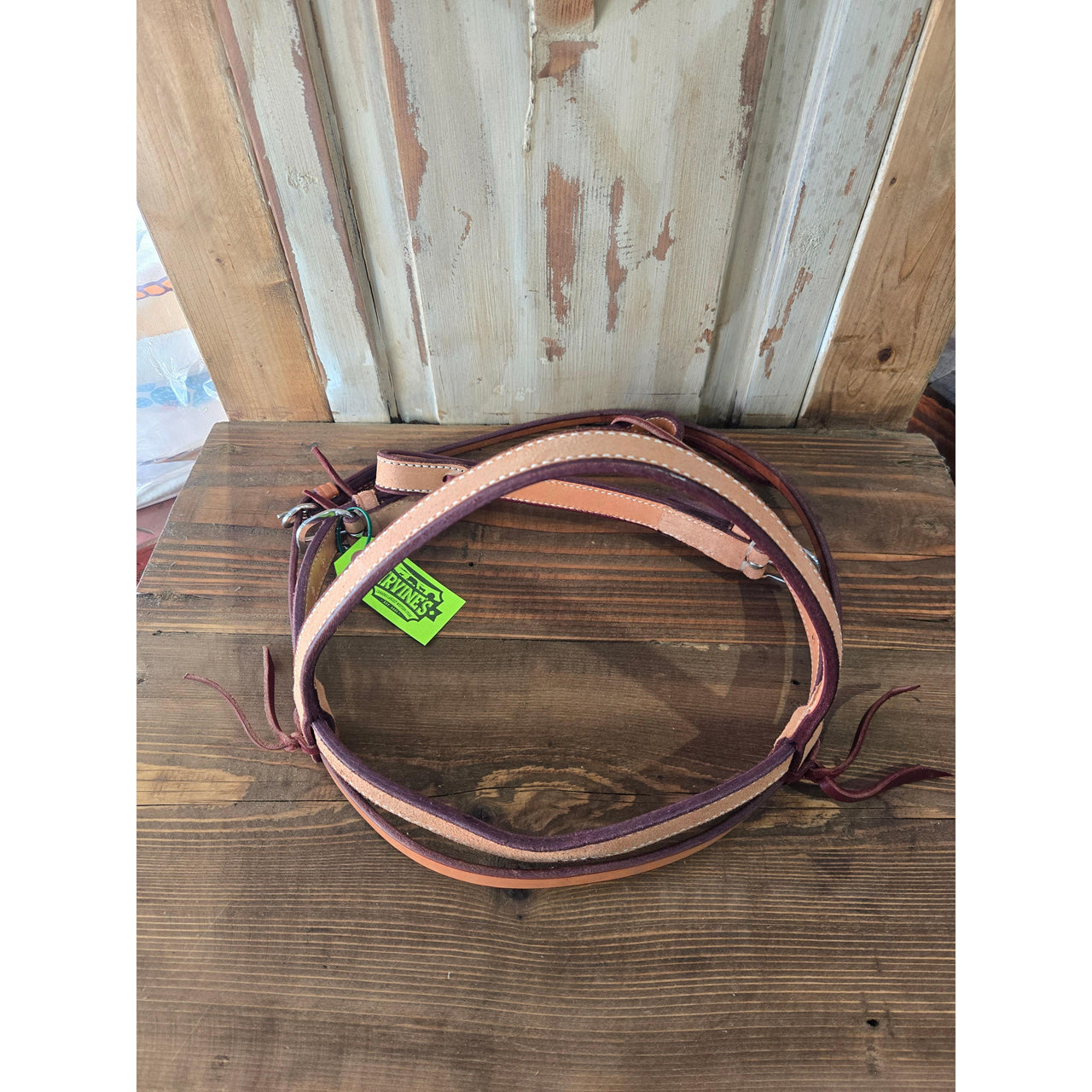 Irvine Browband DRAFT Headstall 1" Roughtout