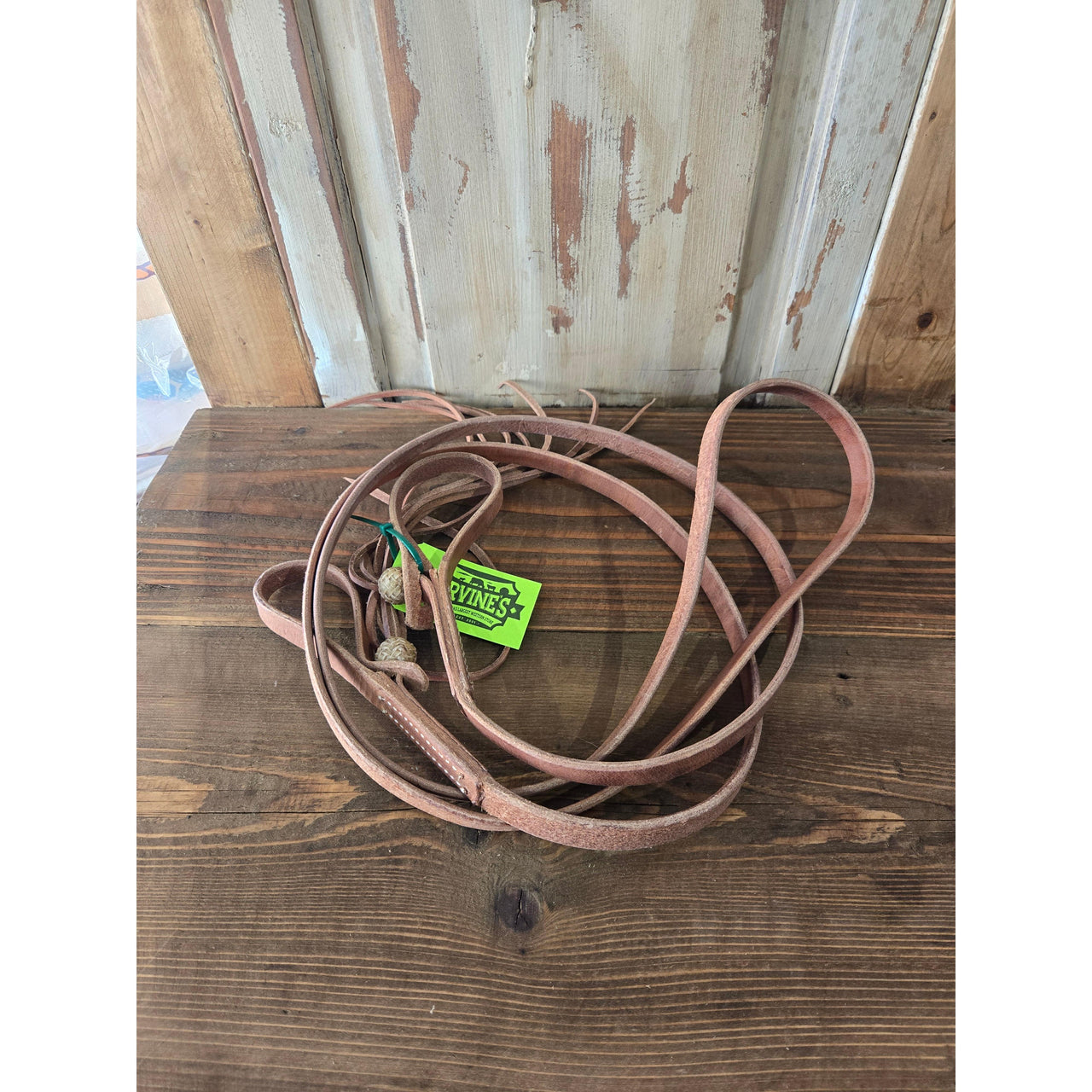 Irvine's Roping Rein-5/8"x8"-RH Knots Quick Change Buttom