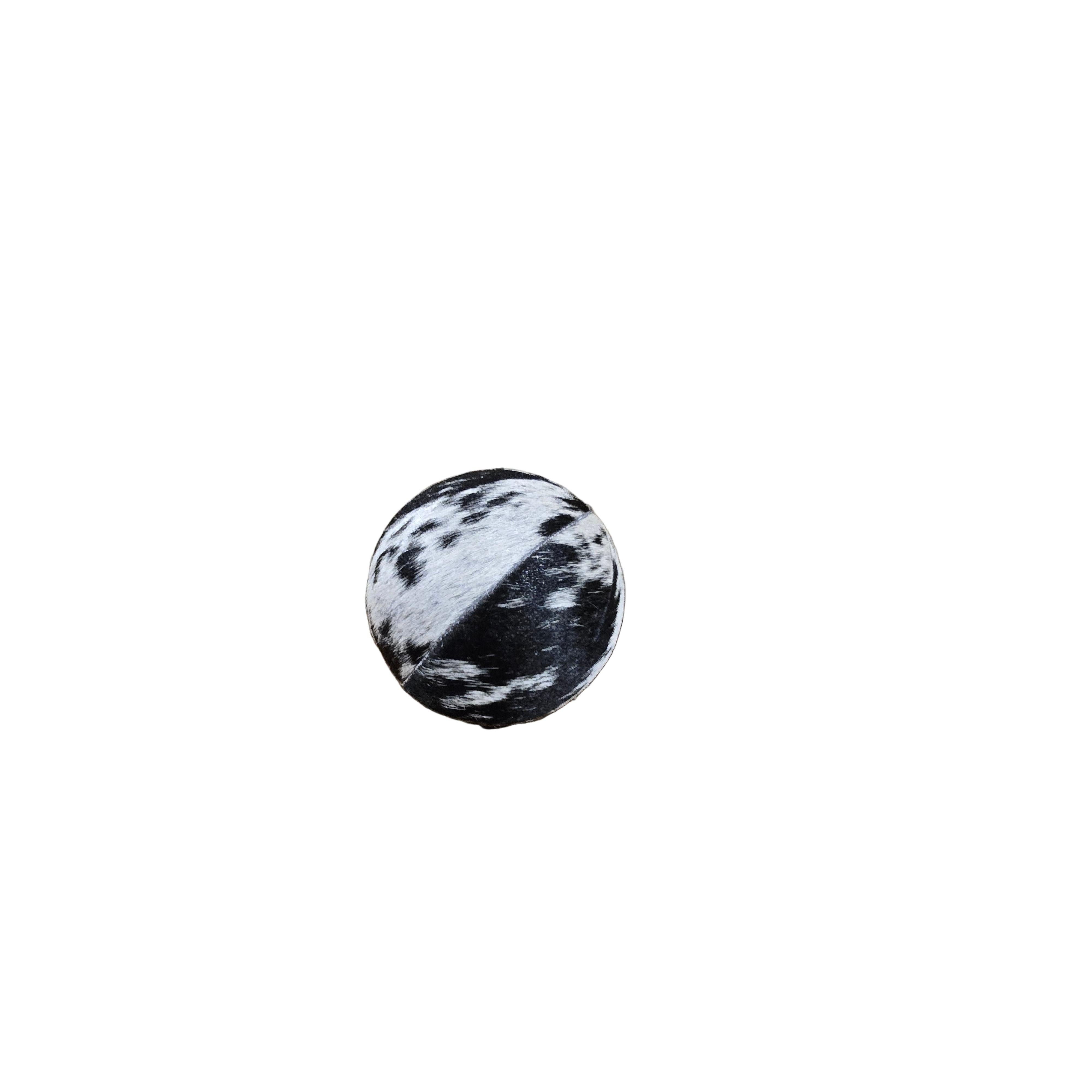 D2W Trading Decorative Cowhide Ball 4 Inches Diameter – Irvine Tack ...