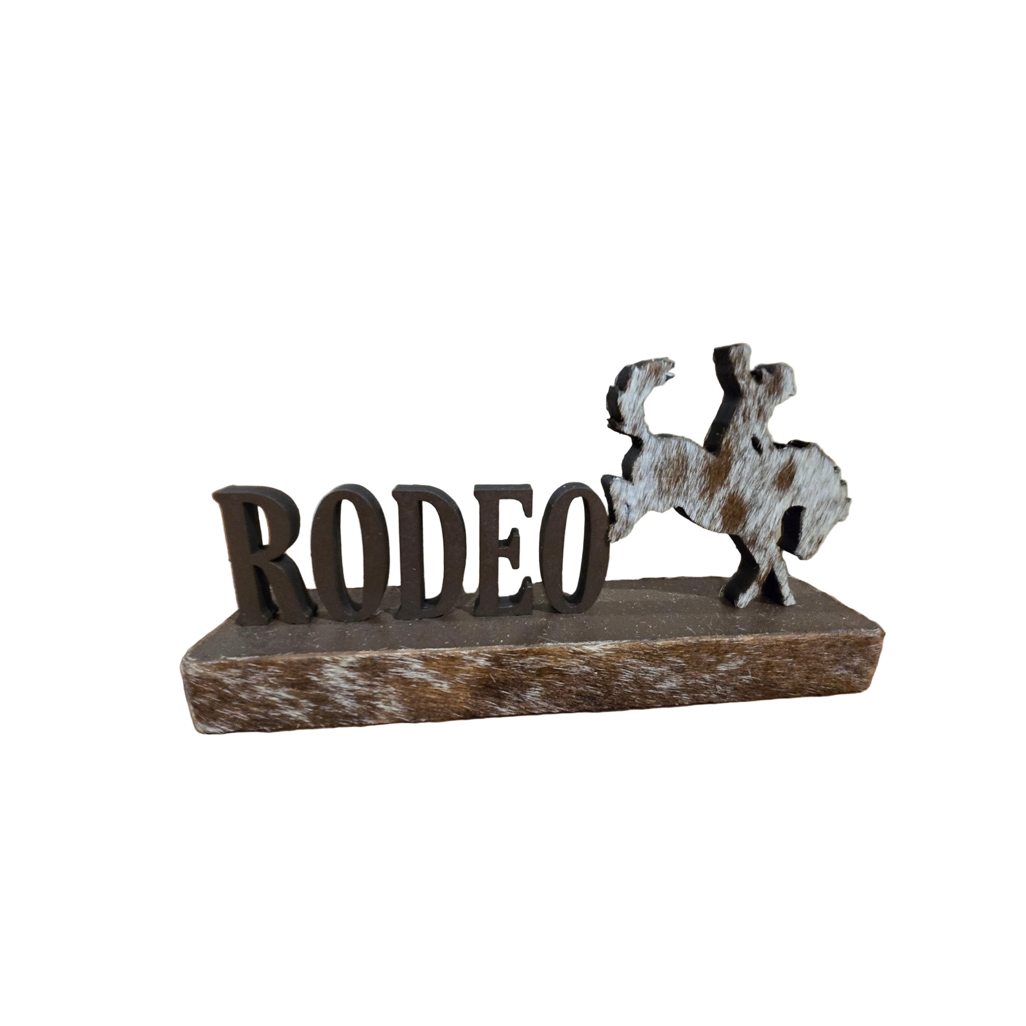 D2W Trading Decorative Words - Rodeo – Irvine Tack & Western Wear