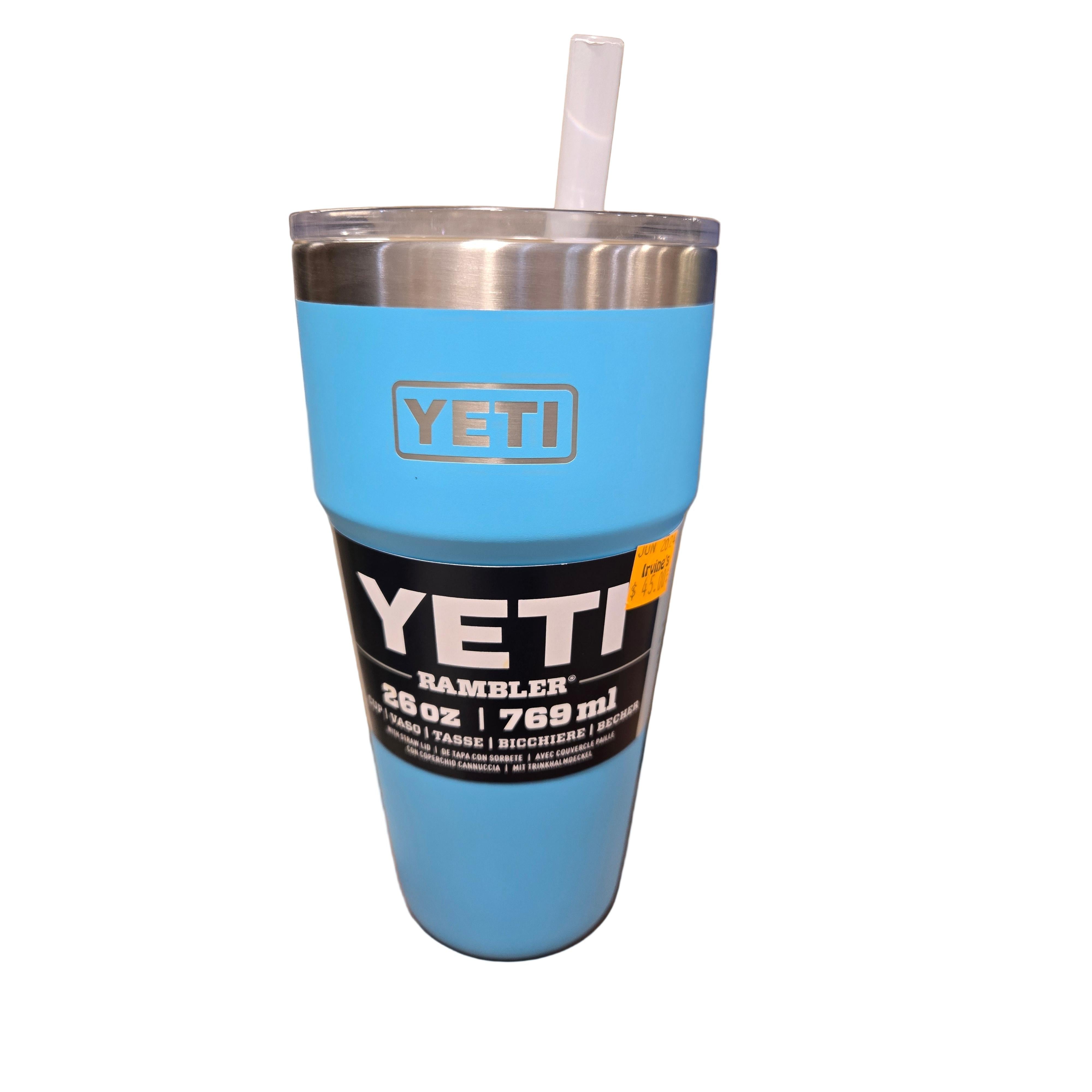 Yeti Rambler 769ml Straw Cup - Navy – Irvine Tack & Western Wear