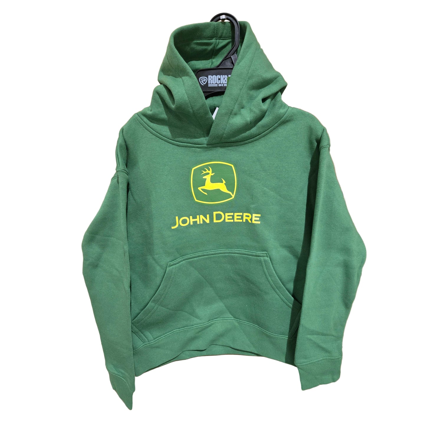 John Deere Kid's JD Large Logo Hoodie - John Deere Green