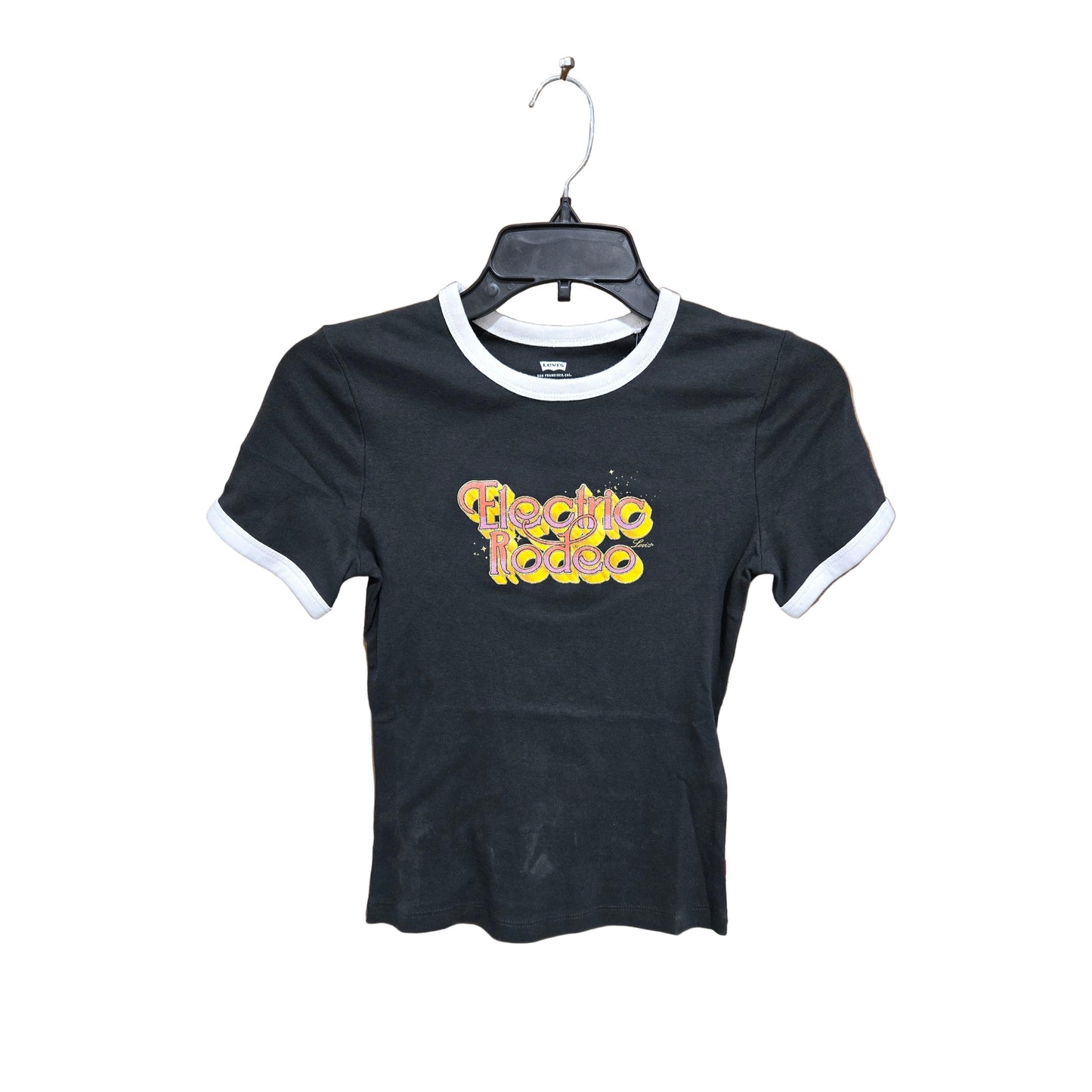 Levi Women's Ringer Rickie Short Sleeve Tee Shirt