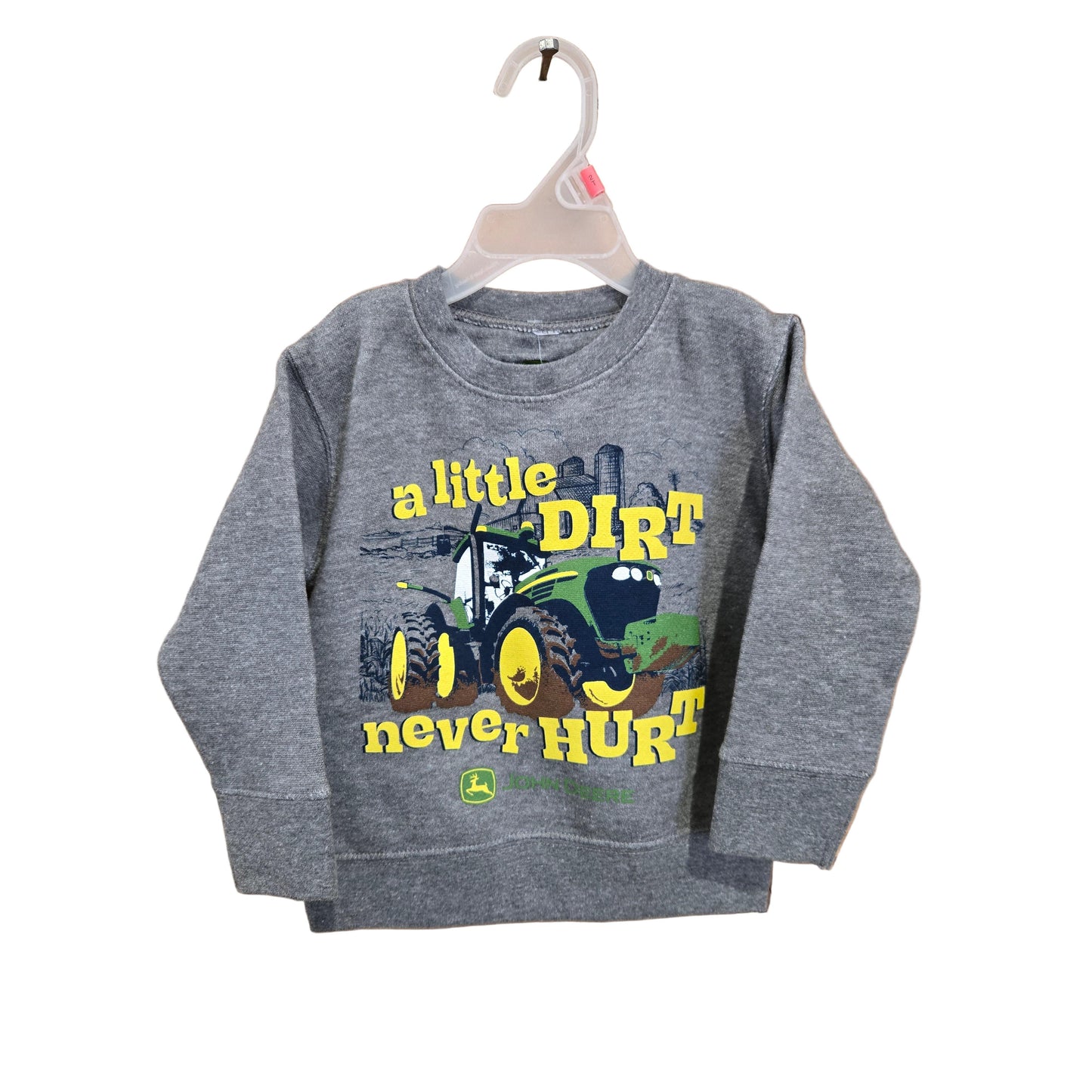 John Deere Toddler Dirt Hoodie - Charcoal