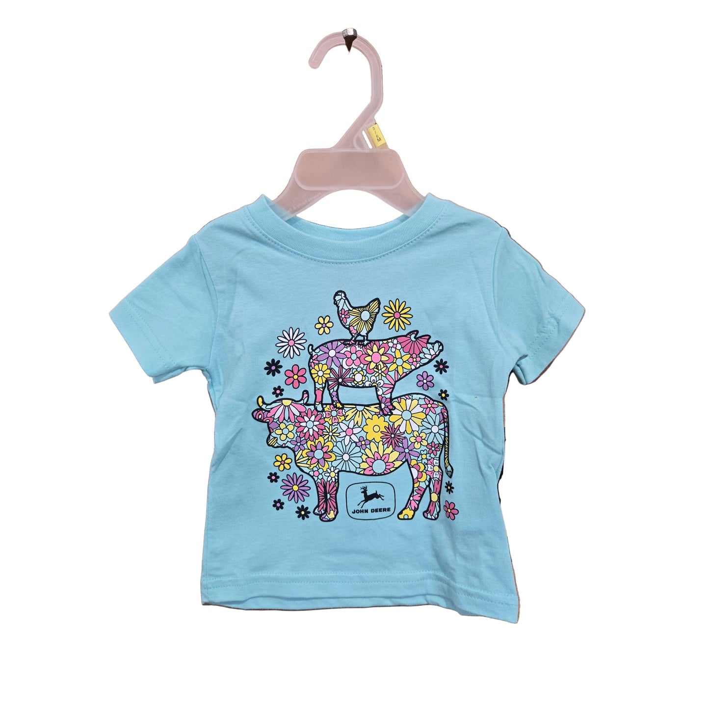 John Deere Infant Stack Tee - Chill