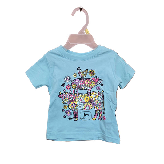 John Deere Infant Stack Tee - Chill