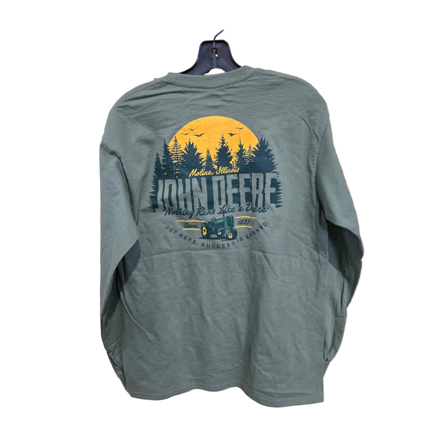 John Deere Women's T-Shirt - Olive