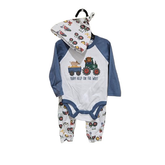 Cutie Pie Baby Farm Help On The Way Jogger Set