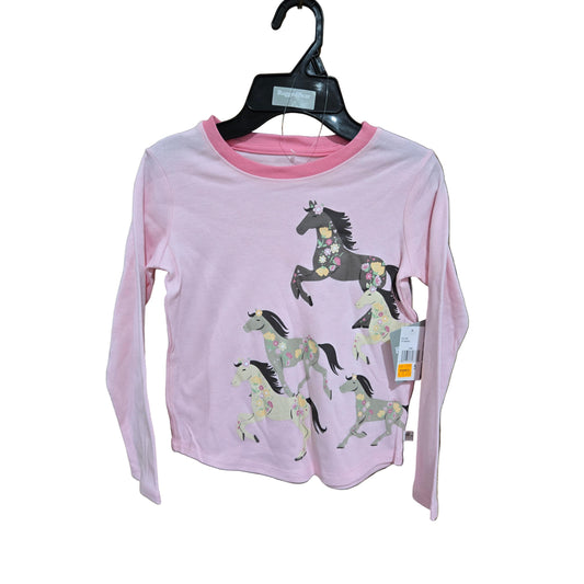 Rugged Bear Horse Wrap Tee Shirt - Pink